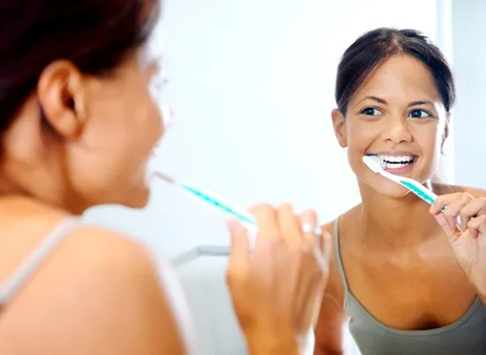 Patient result after full-arch implant-supported restoration